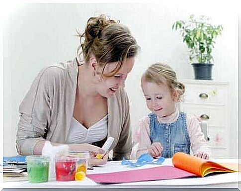 Mother and daughter tinkering during a lockdown