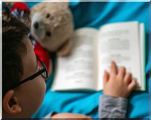 Boy with a book