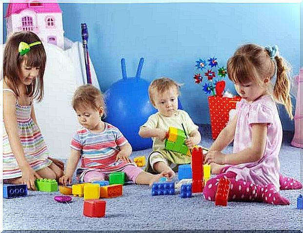 Games to work on children's motor skills