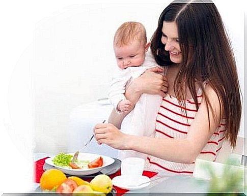 Losing Weight Through Breastfeeding: Healthy Diet