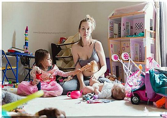 The photo that went viral shows the disease mothers don't talk about